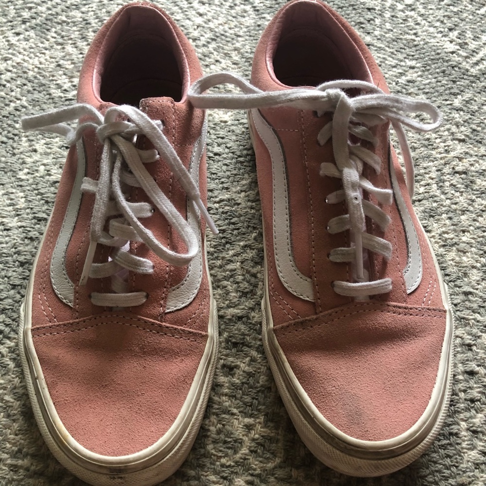 Used Pink Old Skool Vans